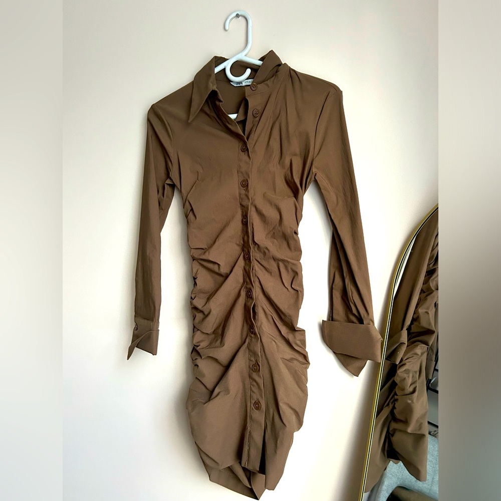 Zara business/nice event dress. worn once. perfect condition.